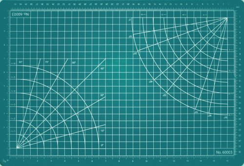 Self-Healing Cutting Mat - Green -- 12 x 18′, All Scales, Excel Hobby Blades Corp. 60003