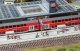 Modern Station Platform w/Details -- Kit - 19-5/16 x 2-3/4 x 4-3/4′ 49 x 7 x 12cm, HO, Faller Gmbh 120202