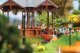 Music Pavilion Bandstand -- Kit - 3-5/16 x 3-5/16 x 2-7/8′ 8.4 x 8.4 x 7.3cm, HO, Faller Gmbh 130653