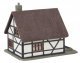 Small North German House -- Kit - 4 x 2-7/16 x 3′ 10.2 x 6.2 x 7.7cm, HO, Faller Gmbh 131317
