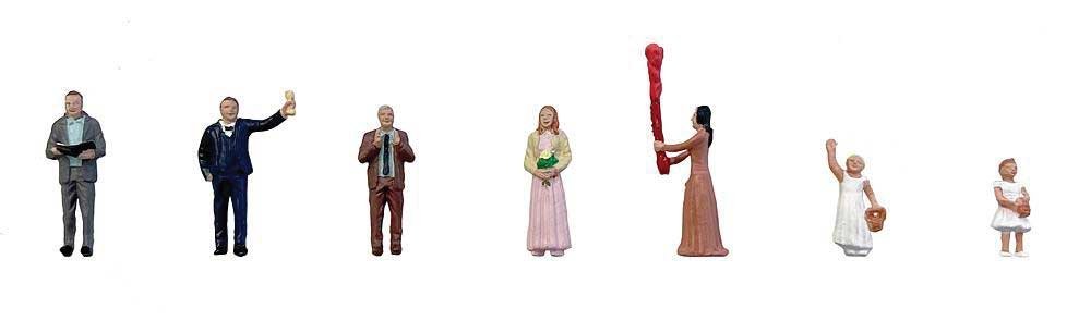 Wedding Guests, HO, Faller Gmbh 151653