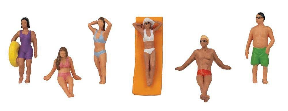 At the Beach -- pkg(6), HO, Faller Gmbh 151688
