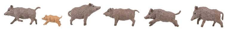 Wild Boars -- pkg(6), HO, Faller Gmbh 151925