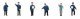 Railway Depot Workers -- pkg(6), N, Faller Gmbh 155615