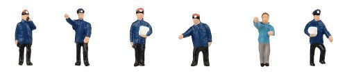 Railway Depot Workers -- pkg(6), N, Faller Gmbh 155615