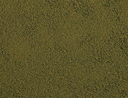 Terrain Flock Ground Cover - Premium -- Fine Mottled Olive Green, All Scales, Faller Gmbh 171409