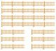 Wooden Picket Fence - Kit, HO, Faller Gmbh 180415