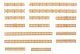 Garden Fences - 3 Styles -- Total Scale Height: 46′ 117cm, HO, Faller Gmbh 180860