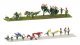 Flower Garden -- 18 Blooming Flowers, HO, Faller Gmbh 181293