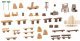 Adventure Playground Set -- Kit - Observation Tower, Kiosk, Playground Accessories, HO, Faller Gmbh 190036