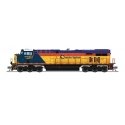 GE ES44AC GEVO - Sound and DCC - Paragon4(TM) -- CSX 1869 (Chessie System Heritage, blue, yellow, orange), N, Broadway Limited I