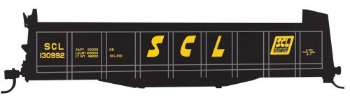Railroad Decal Set -- Seaboard Coast Line Stump Car, O, Tichy Train Group 10028O