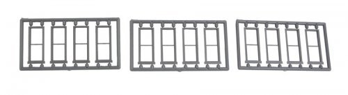 1/1 Double Hung Window -- pkg(12), HO, Tichy Train Group 8244