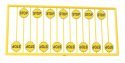 Early Stop Sign -- Yellow pkg(15), HO, Tichy Train Group 8248