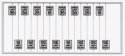 Speed Limit Signs pkg(16) -- Low Speeds, HO, Tichy Train Group 8259