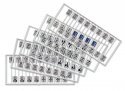 Assorted Road Signs -- 21 Different Signs pkg(80), HO, Tichy Train Group 8264