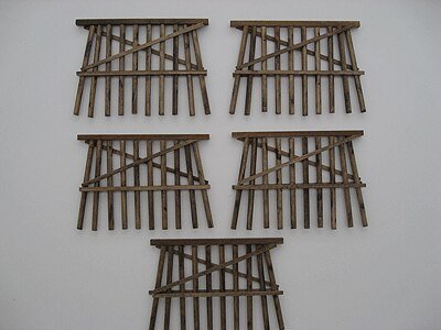 Double Track Bents pkg(5) -- 12′ Tall, O, Grand Central Scenery TB31