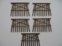 Double Track Bents pkg(5) -- 12′ Tall, O, Grand Central Scenery TB31