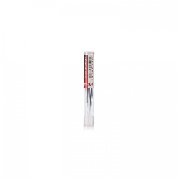 Interchangeable Aluminum-Shank Fine Brush Tips -- 5/0 pkg(3), All Scales, DSPIAE 50
