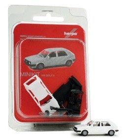 Volkswagen Golf 4-Door Station Wagon - Minikit -- Various Standard Colors, HO, Herpa Models 12195