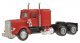 American Trucks - Tractor Only - Peterbilt -- Conventional w/Long Chassis, Sleeper & Dual Rear Axle, HO, Herpa Models 25233