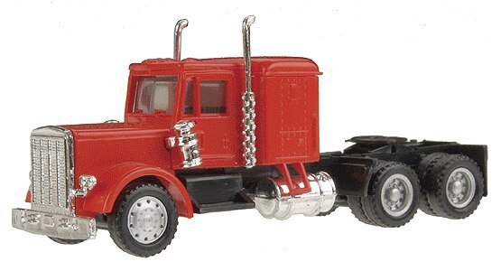 American Trucks - Tractor Only - Peterbilt -- Conventional w/Long Chassis, Sleeper & Dual Rear Axle, HO, Herpa Models 25233