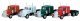 American Trucks - Tractor Only - Peterbilt -- Conventional w/Long Chassis, Sleeper & Dual Rear Axle, HO, Herpa Models 25233
