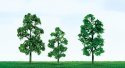 Small Decid Tree Kit 5pc, All Scales, JTT Miniature Tree 92043
