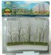 Woods Edge Trees -- Bare 3 to 3-1/2′ pkg(14), All Scales, JTT Miniature Tree 95629