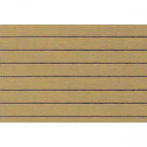 Patterned Plastic Sheet 2-Pack -- Clapboard Siding 7-1/2 x 12′ 19.1 x 30.5cm, G, JTT Miniature Tree 97461