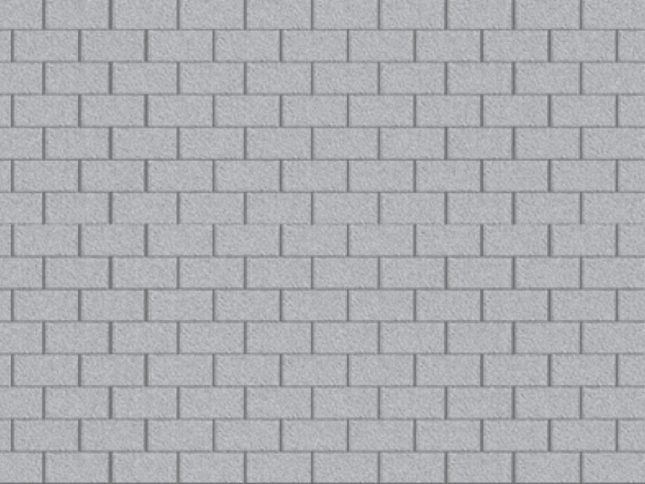 Patterned Plastic Sheet 2-Pack -- Concrete Block 7-1/2 x 12′ 19.1 x 30.5cm, TT, JTT Miniature Tree 97463