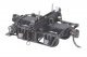 107 Disconnect Log Car Trucks without Logs - Kit -- Undecorated, HO, Kadee Quality Products 107