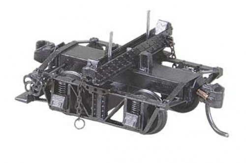 107 Disconnect Log Car Trucks without Logs - Kit -- Undecorated, HO, Kadee Quality Products 107