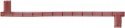 50′ Apex Running Board -- Oxide Red, HO, Kadee Quality Products 2010