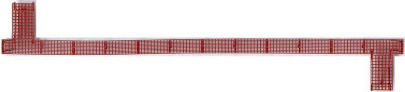 50′ Apex Running Board -- Oxide Red, HO, Kadee Quality Products 2010