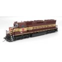 EMD SD45 - Standard DC - Paragon4(TM) -- Wisconsin Central 7522 (maroon, gold), HO, Broadway Limited Imports 9826