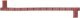 50′ Apex Running Board -- Oxide Red, HO, Kadee Quality Products 2010