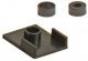 213 Gearboxes & Sleeves -- 20-Series Boxes w/.055`ID & .10`ID Bushing/Sleeves pkg(24), HO, Kadee Quality Products 213