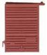 7′ Youngstown Boxcar Door w/Low Tack Board pkg(2) -- Red Oxide, HO, Kadee Quality Products 2236