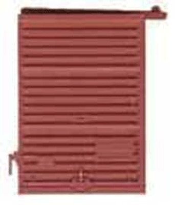 7′ Youngstown Boxcar Door w/Low Tack Board pkg(2) -- Red Oxide, HO, Kadee Quality Products 2236