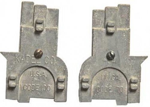 Three-Point Track Gauge -- For Code 70 & 100 Rail, HO, Kadee Quality Products 341