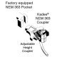 NEM 363 European-Style Couplers -- Medium (8.63mm, .34`, 11/32`) 1 Pair with NEM 363 to 362 , HO, Kadee Quality Products 52