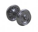 26′ Ribbed-Back Wheels pkg(8), HOn3, Kadee Quality Products 718