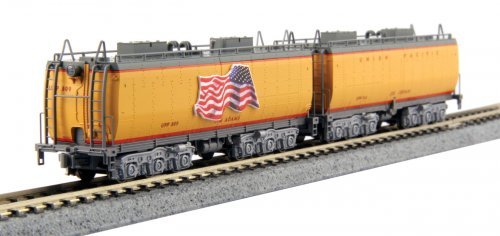 Auxillary Water Tender Set -- Union Pacific, N, Kato USA Inc 106085