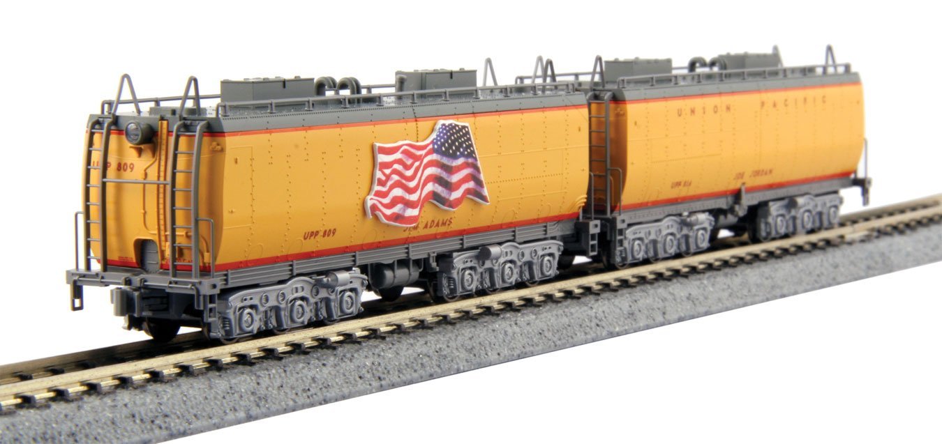 Auxillary Water Tender Set -- Union Pacific, N, Kato USA Inc 106085