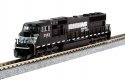 EMD SD70M with Standard Flat Radiators - Standard DC -- Norfolk Southern 2581 (black, white), N, Kato USA Inc 1767613