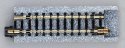 Kato Unitrack to TomyTec/Tomix FineTrack Adaptor -- 2-1/2′ 64mm pkg(2), N, Kato USA Inc 20045