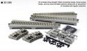 Straight Turntable Extension Track Set - Unitrack, N, Kato USA Inc 20285