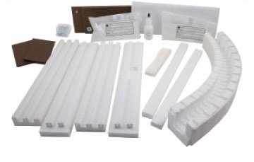 Woodland Scenics(R) Subterrain(R) T-Trak Module Kit with Unitrack -- 90-Degree Curved-Corner, N, Kato USA Inc K28886