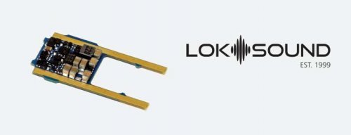 LokSound 5 Micro DCC Direct Sound and Control Decoder -- Board Replacement for Kato Japa, All Scales, LokSound By ESU 58731